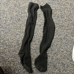 Sexy black high socks 🧦